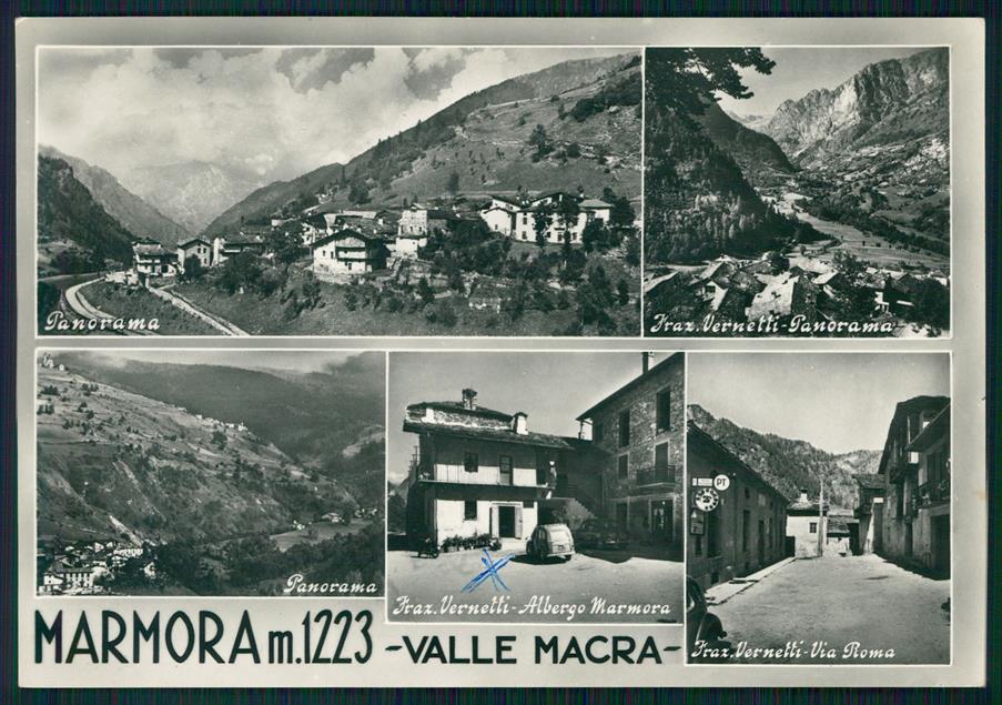 Cuneo Marmora Valle Macra Foto FG cartolina MZ0507 – fronte