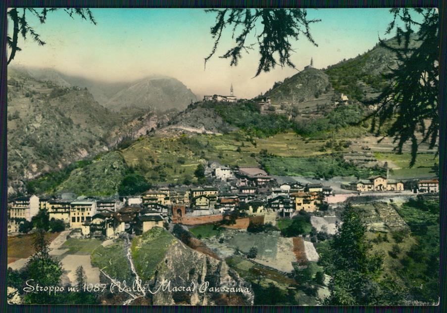 Cuneo Stroppo Foto FG cartolina MZ0512 – fronte