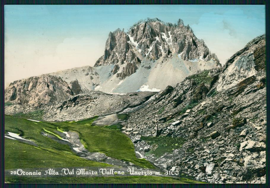 Cuneo Acceglio Oronaie Foto FG cartolina MZ0532 – fronte