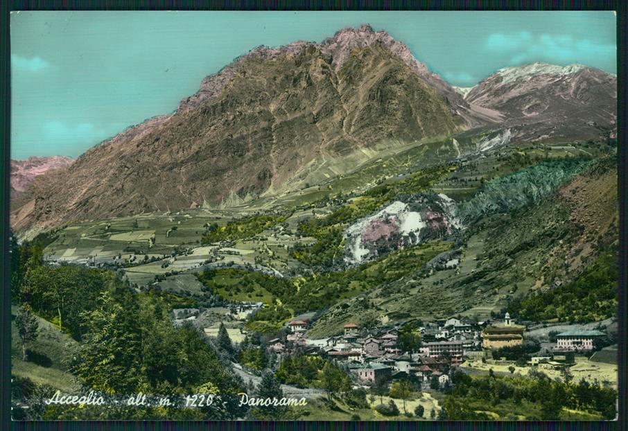 Cuneo Acceglio Foto FG cartolina MZ0533 – fronte