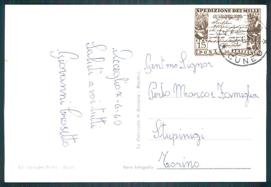 Cuneo Acceglio Foto FG cartolina MZ0533 – retro