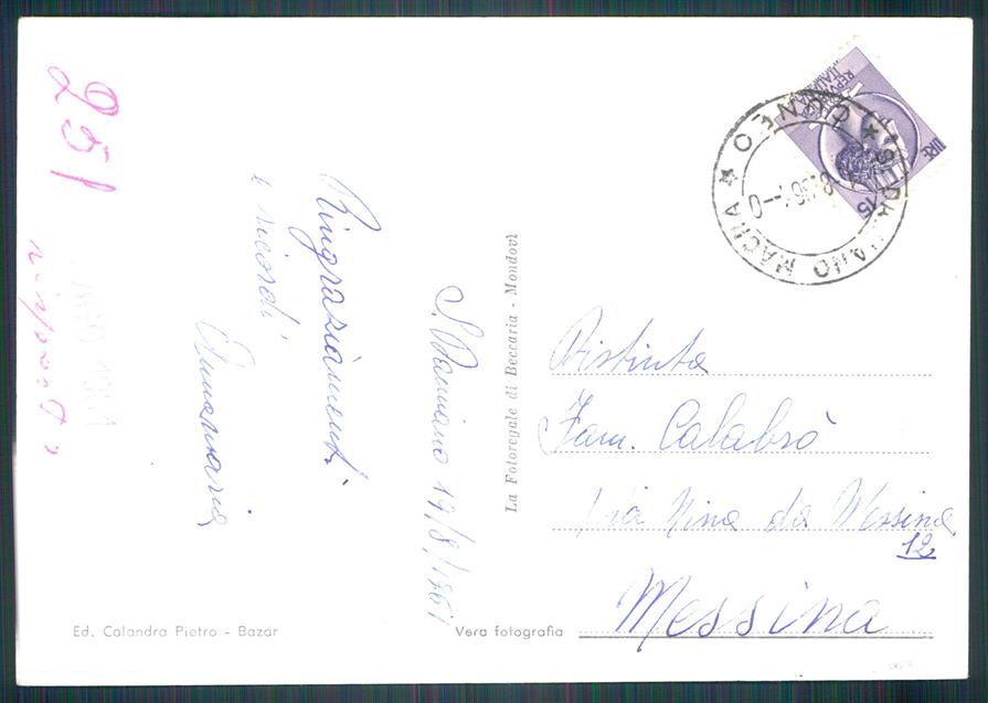Cuneo Acceglio Foto FG cartolina MZ0535 – retro