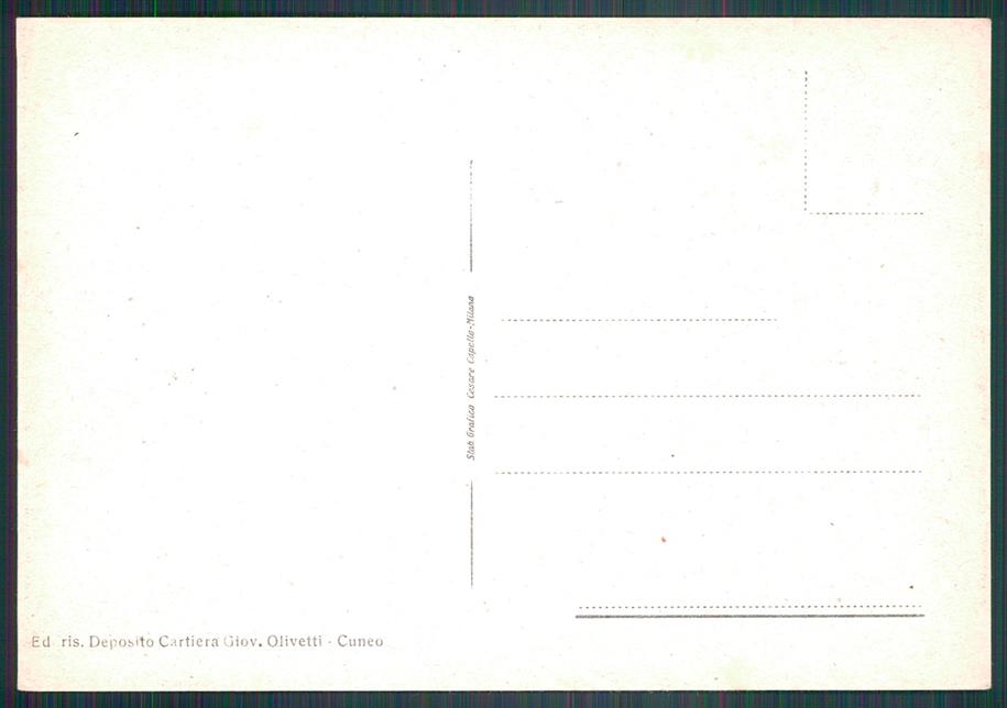 Cuneo Acceglio FG cartolina MZ0536 – retro