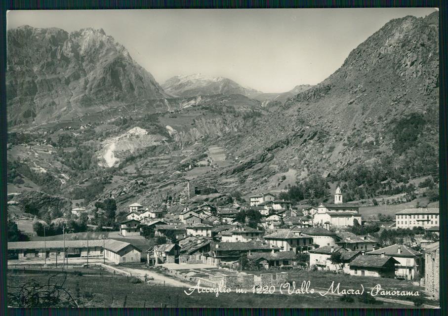 Cuneo Acceglio Foto FG cartolina MZ0539 – fronte