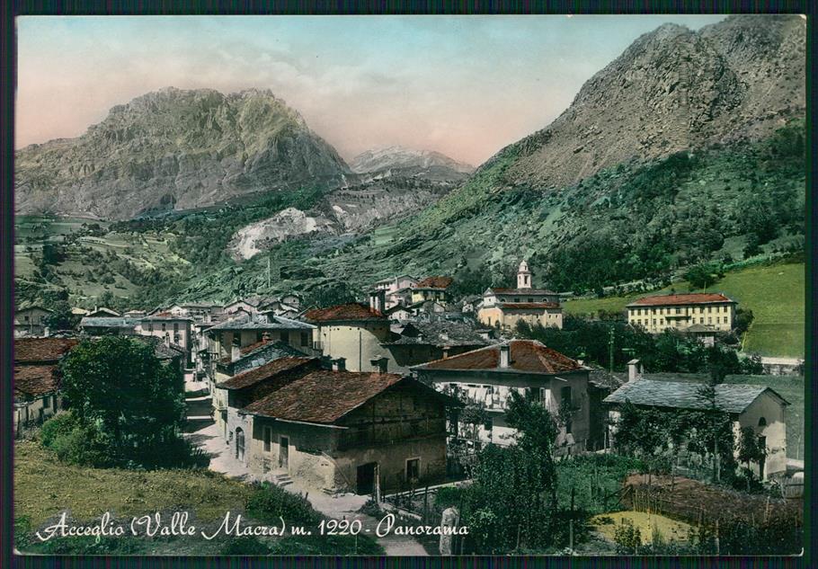Cuneo Acceglio Foto FG cartolina MZ0541 – fronte