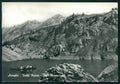 Cuneo Acceglio Lago Visaia Barca Foto FG cartolina MZ0556 – fronte