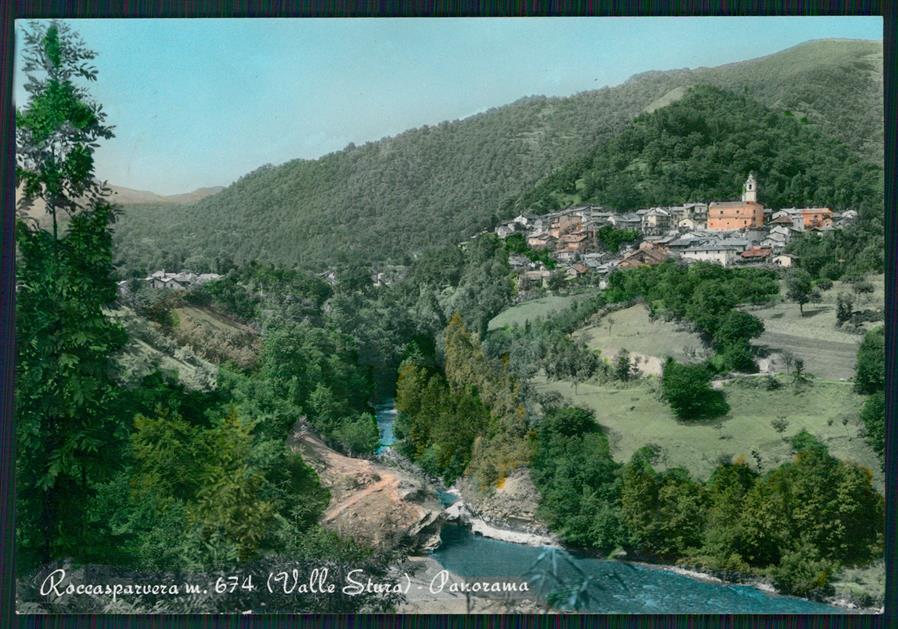 Cuneo Roccasparvera Foto FG cartolina MZ0566 – fronte