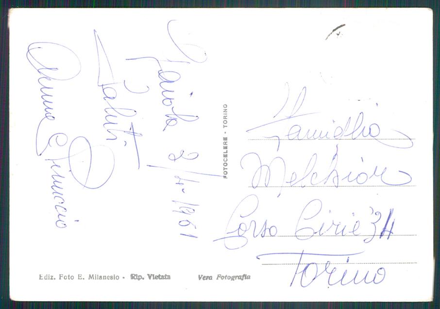 Cuneo Gaiola Municipio ABRASA PIEGHINA Foto FG cartolina MZ0574 – retro