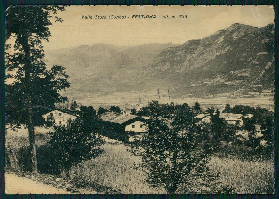 Cuneo Demonte Festiona PIEGHINA FG cartolina MZ0581 – fronte