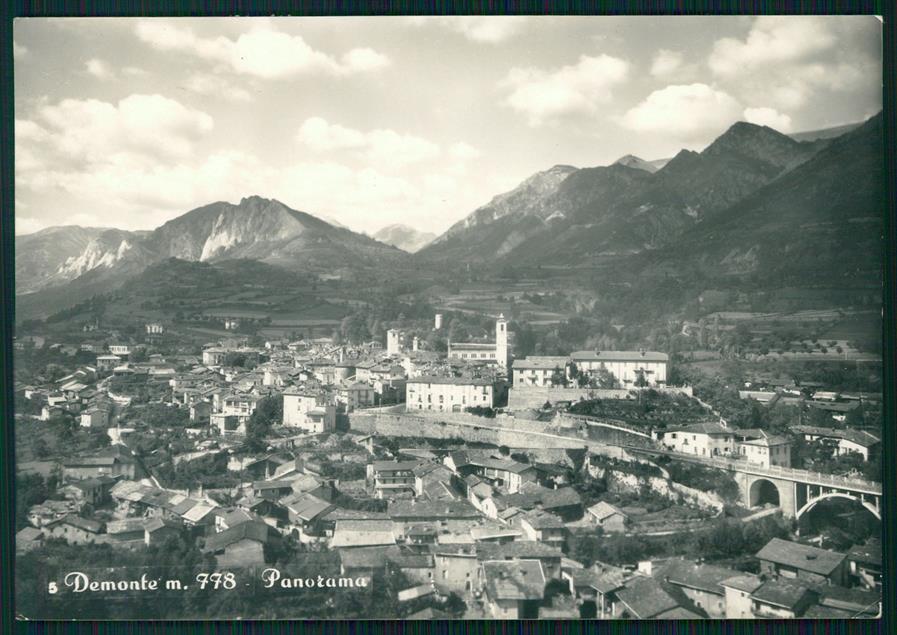Cuneo Demonte Foto FG cartolina MZ0586 – fronte