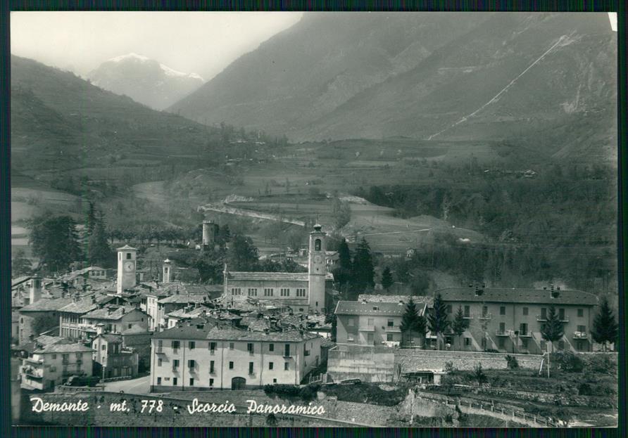 Cuneo Demonte Foto FG cartolina MZ0587 – fronte