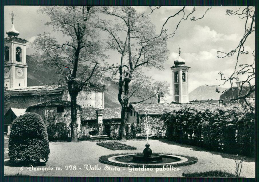 Cuneo Demonte Nevicata Foto FG cartolina MZ0589 – fronte