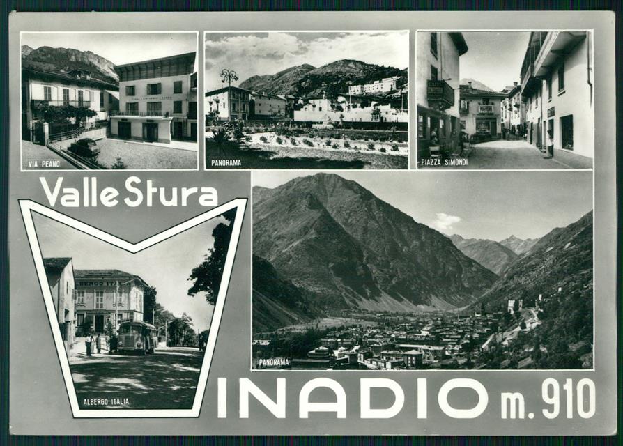 Cuneo Vinadio Foto FG cartolina MZ0601 – fronte