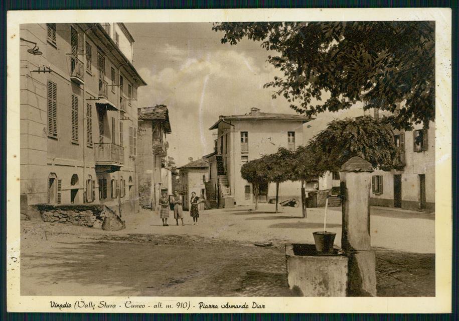 Cuneo Vinadio ABRASA Foto FG cartolina MZ0608 – fronte