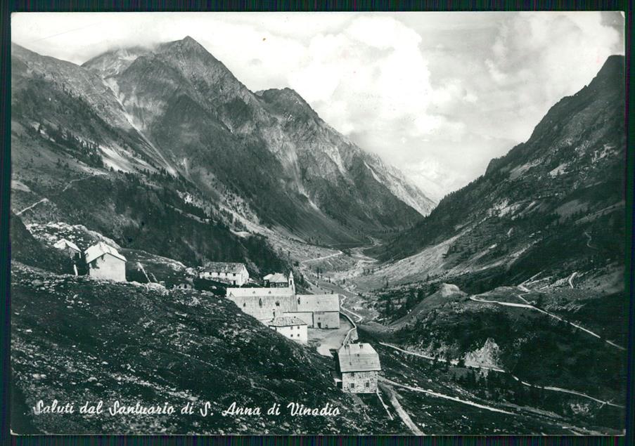 Cuneo Vinadio Santuario Sant'Anna Foto FG cartolina MZ0615 – fronte