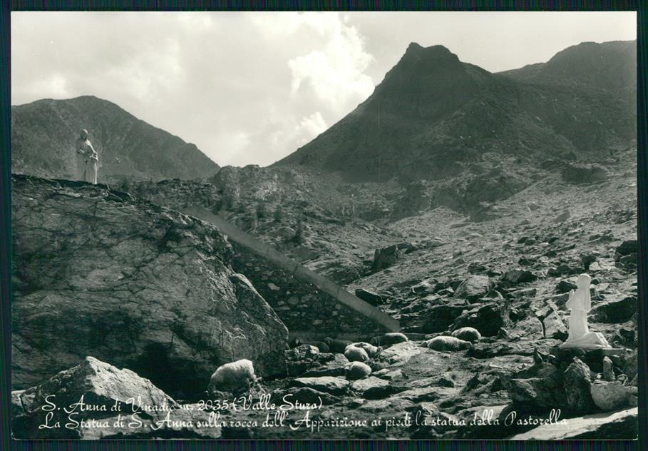 Cuneo Vinadio Sant'Anna di Pecora Foto FG cartolina MZ0616 – fronte