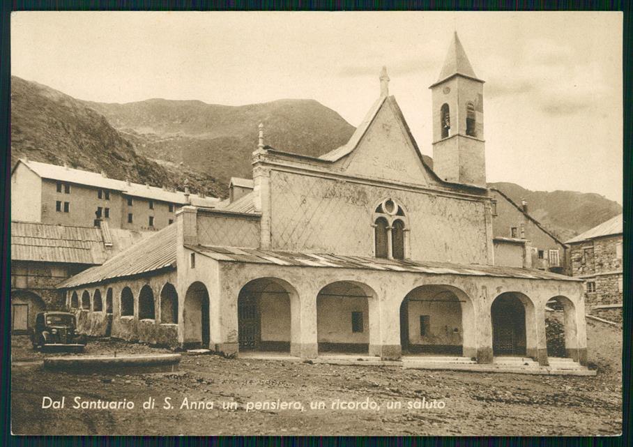 Cuneo Vinadio Santuario Sant'Anna FG cartolina MZ0617 – fronte
