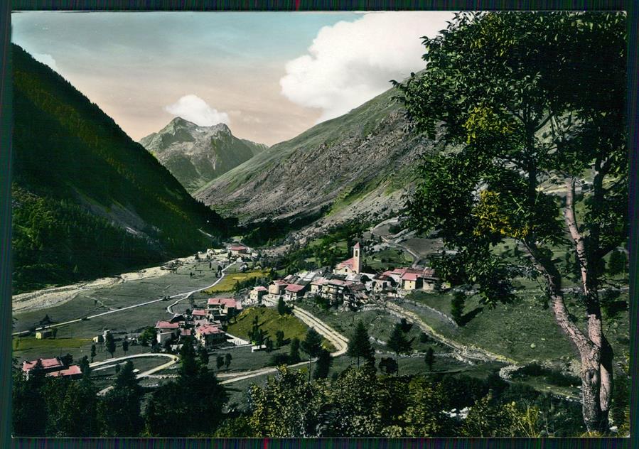 Cuneo Vinadio Bagni di Foto FG cartolina MZ0620 – fronte