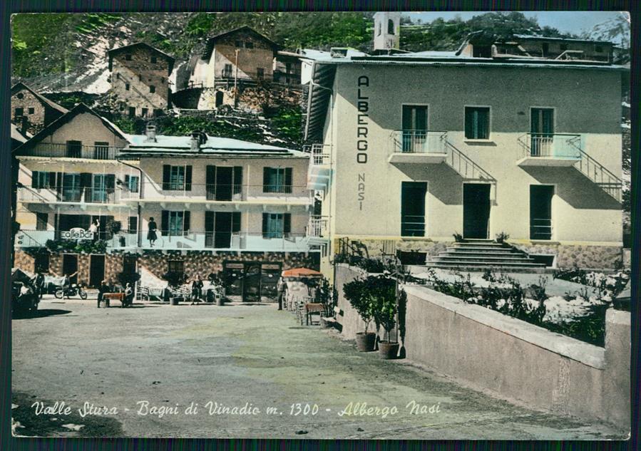 Cuneo Vinadio Bagni di Foto FG cartolina MZ0628 – fronte