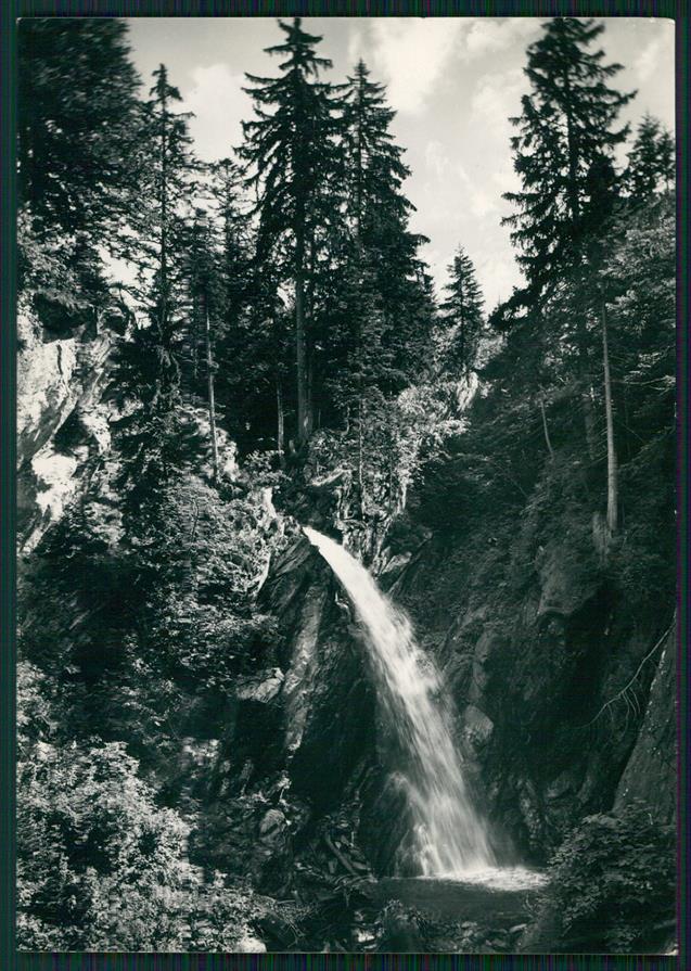 Cuneo Vinadio Cascata Foto FG cartolina MZ0629 – fronte