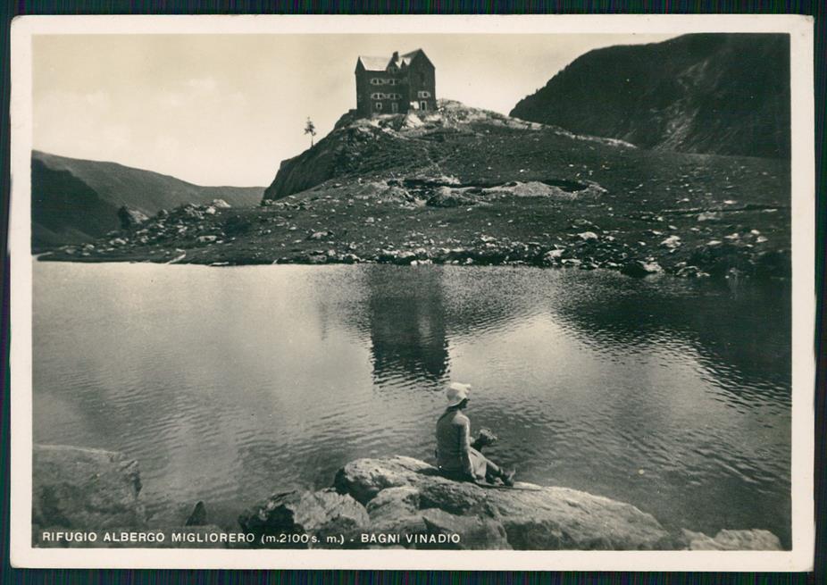 Cuneo Vinadio Bagni di Rifugio Migliorero Foto FG cartolina MZ0631 – fronte