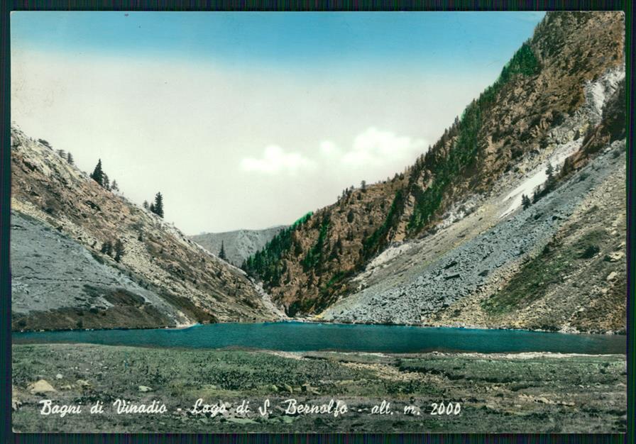 Cuneo Vinadio Bagni di Rifugio Bernolfo Foto FG cartolina MZ0632 – fronte