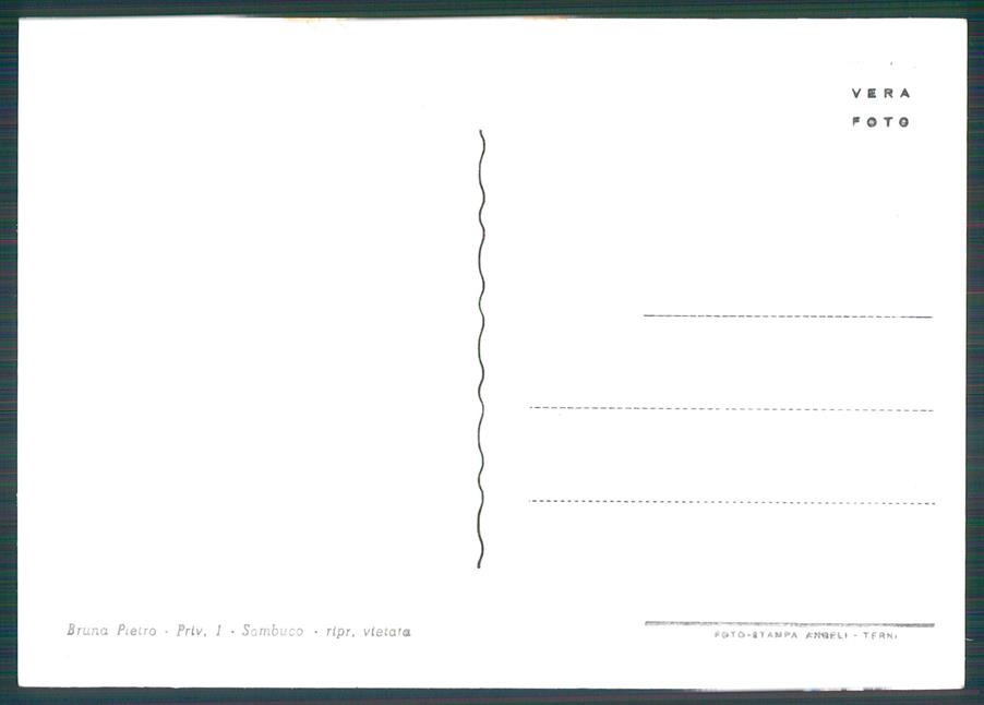 Cuneo Sambuco Foto FG cartolina MZ0637 – retro
