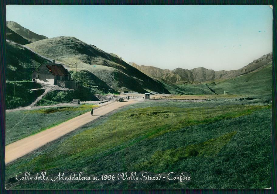 Cuneo Argentera Colle della Maddalena Foto FG cartolina MZ0655 – fronte