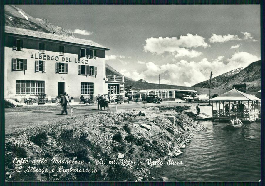 Cuneo Argentera Lago della Maddalena Imbarcadero Foto FG cartolina MZ0669 – fronte