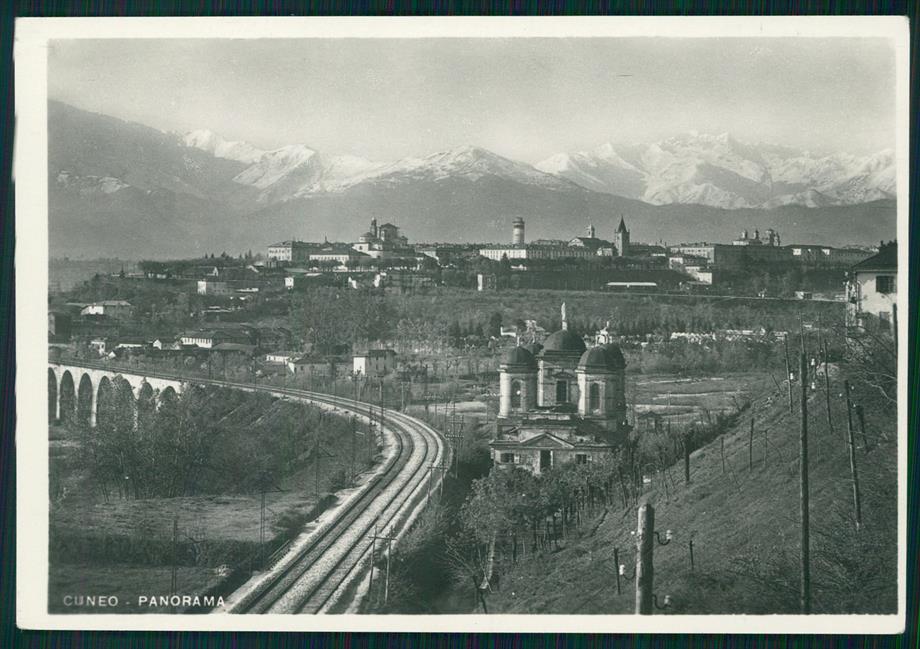 Cuneo città Saluti da Foto FG cartolina MZ0685 – fronte