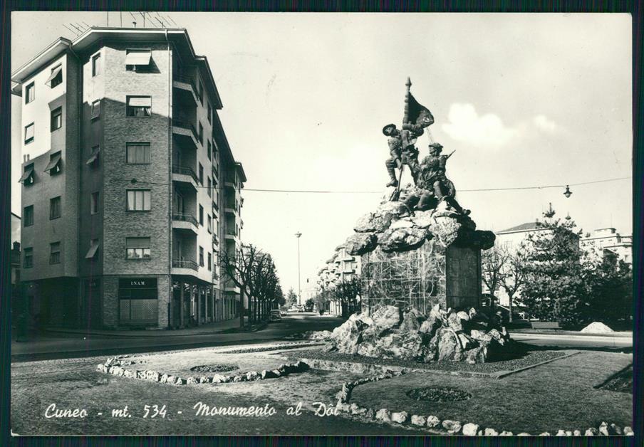 Cuneo città Alpini Foto FG cartolina MZ0688 – fronte
