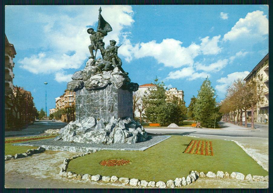 Cuneo città Alpini Foto FG cartolina MZ0689 – fronte