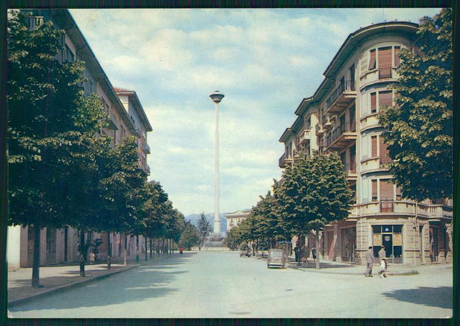 Cuneo città Via Silvio Pellico Foto FG cartolina MZ0690 – fronte