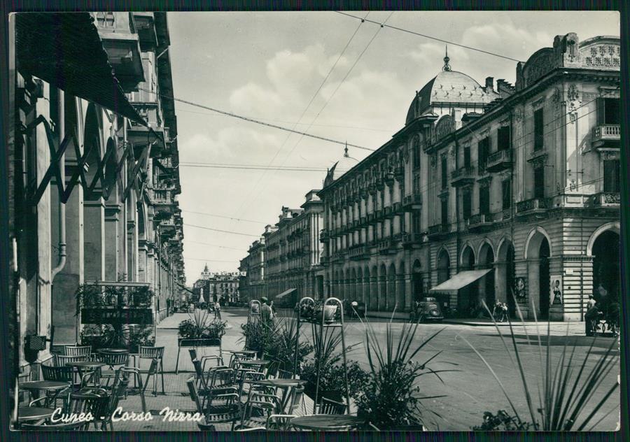 Cuneo città Corso Nizza Foto FG cartolina MZ0703 – fronte
