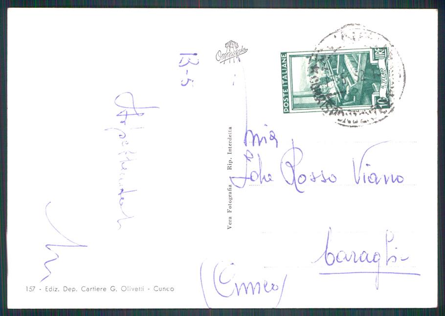Cuneo città Foto FG cartolina MZ0714 – retro