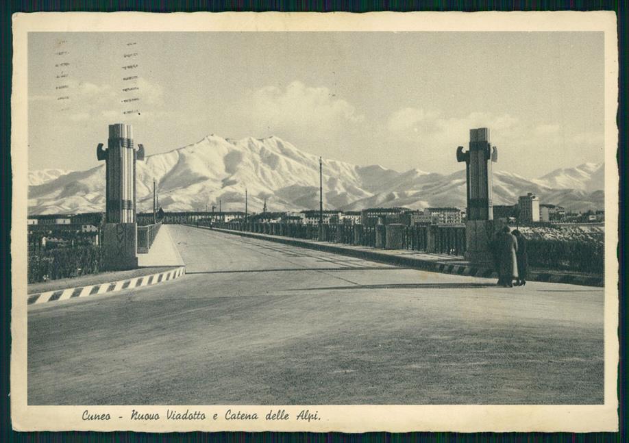 Cuneo città Viadotto FG cartolina MZ0720 – fronte