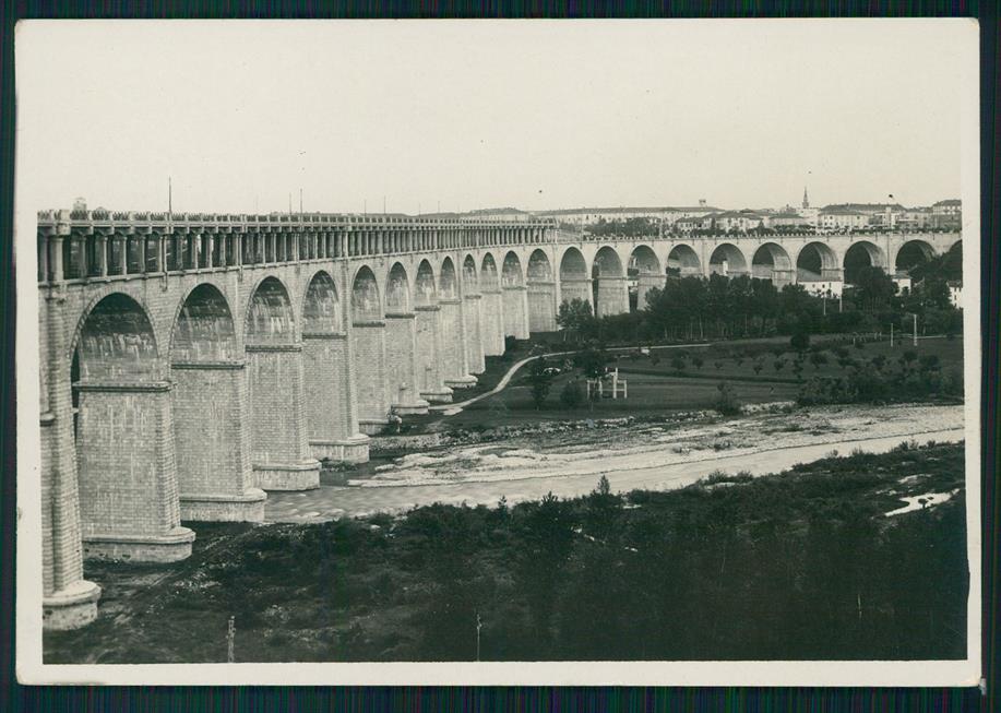Cuneo città Viadotto BOZZA Foto FG cartolina MZ0724 – fronte