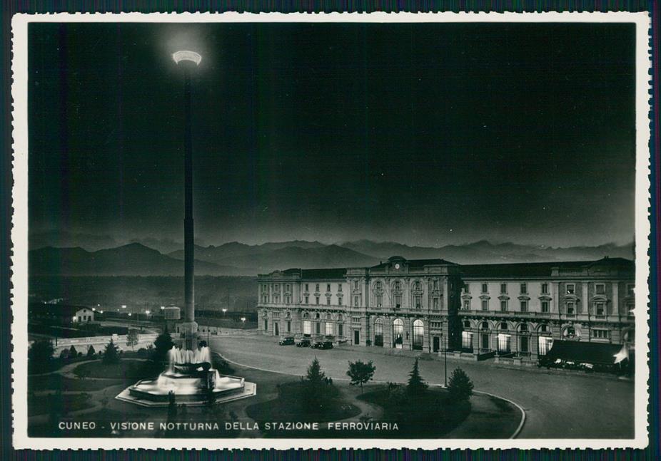 Cuneo città Stazione Faro Foto FG cartolina MZ0730 – fronte