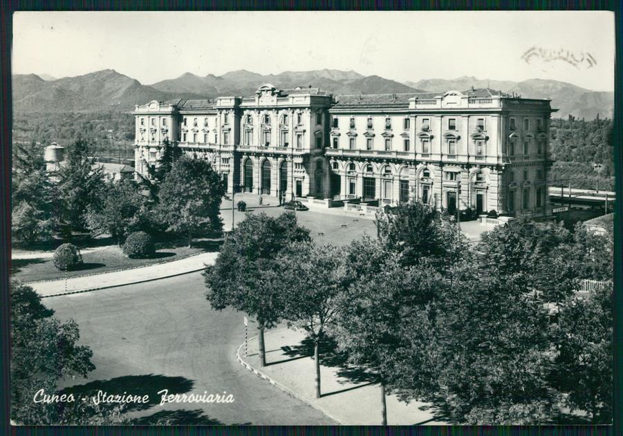 Cuneo città Stazione Foto FG cartolina MZ0732 – fronte