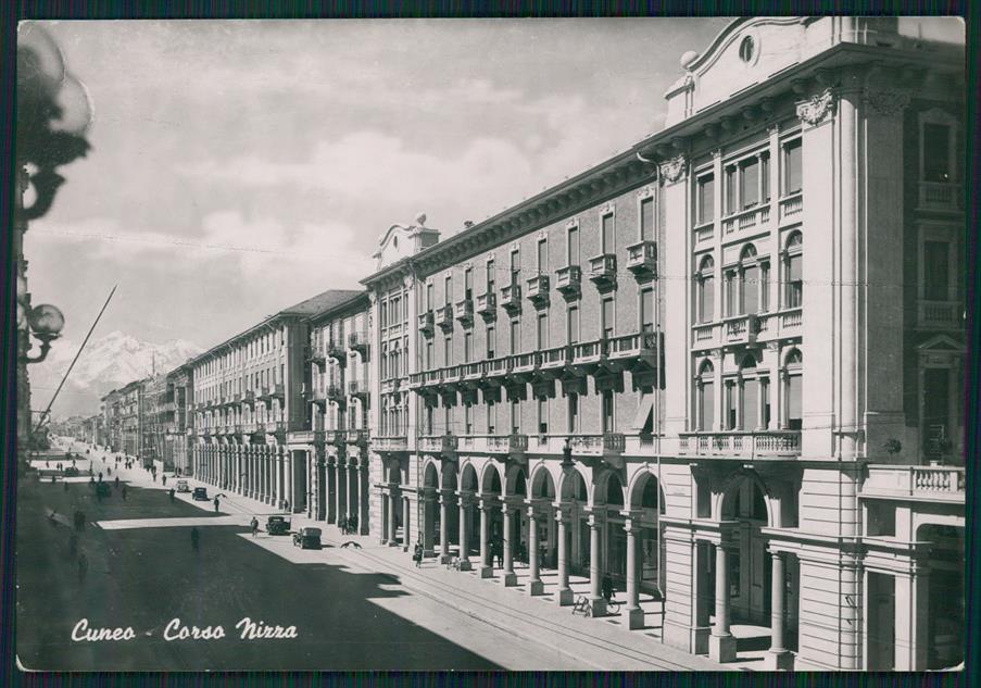 Cuneo città Corso Nizza Foto FG cartolina MZ0761 – fronte