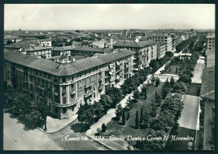 Cuneo città Corso Dante Foto FG cartolina MZ0768 – fronte