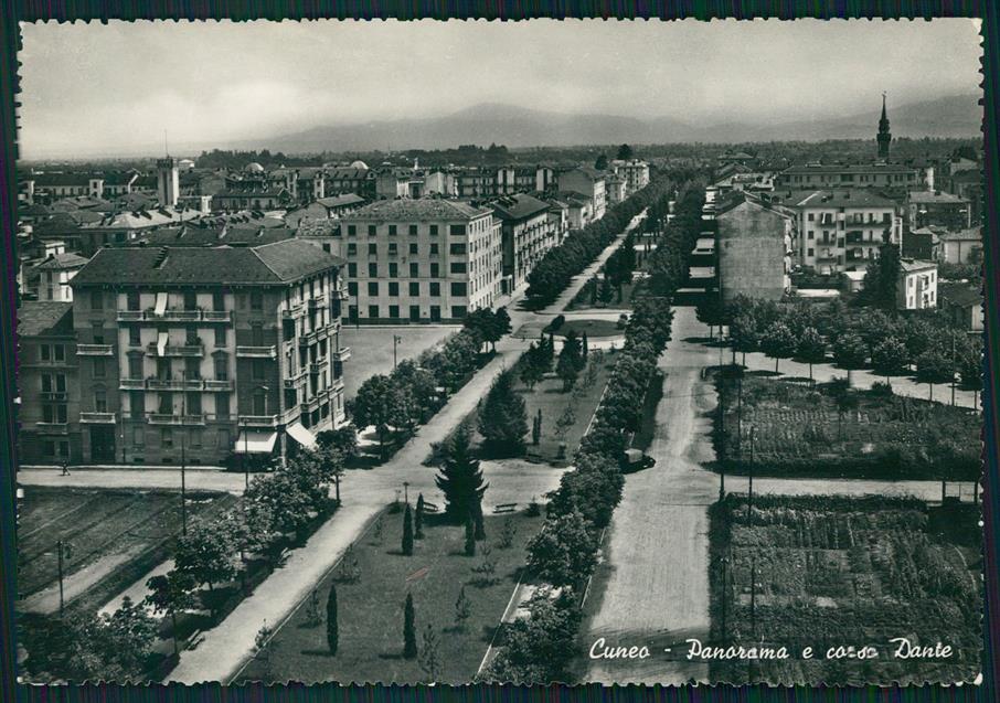 Cuneo città Corso Dante Foto FG cartolina MZ0769 – fronte