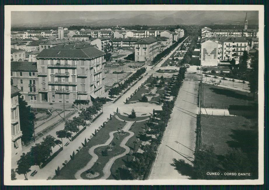 Cuneo città Corso Dante Foto FG cartolina MZ0770 – fronte