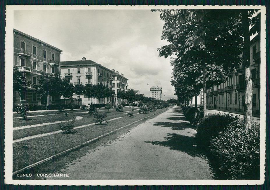 Cuneo città Corso Dante Foto FG cartolina MZ0771 – fronte