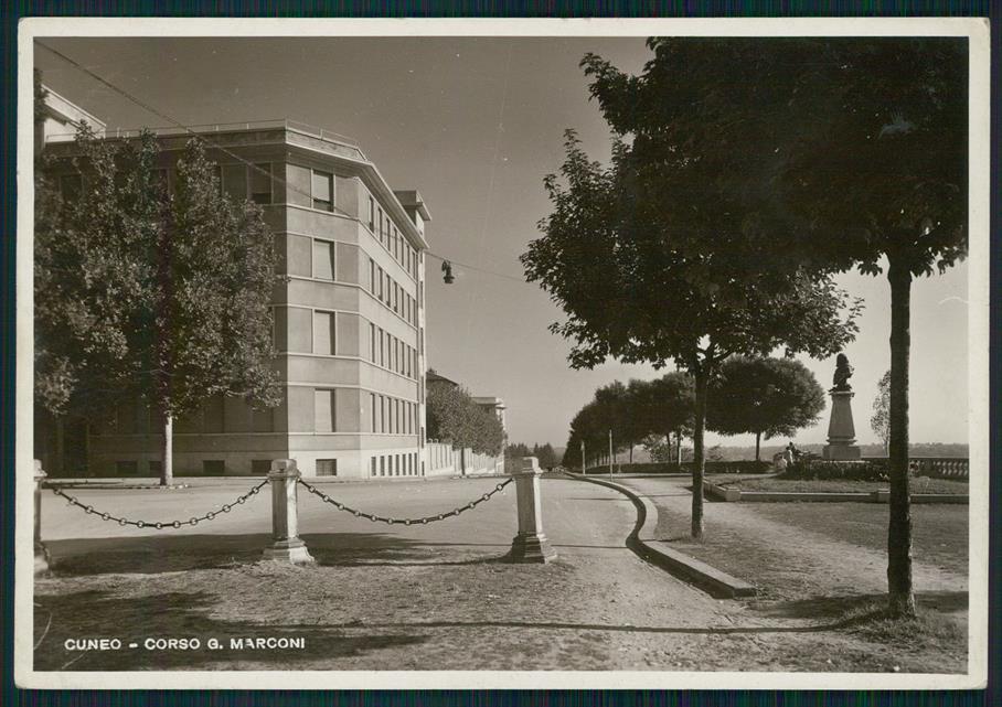 Cuneo città Corso Marconi Foto FG cartolina MZ0779 – fronte