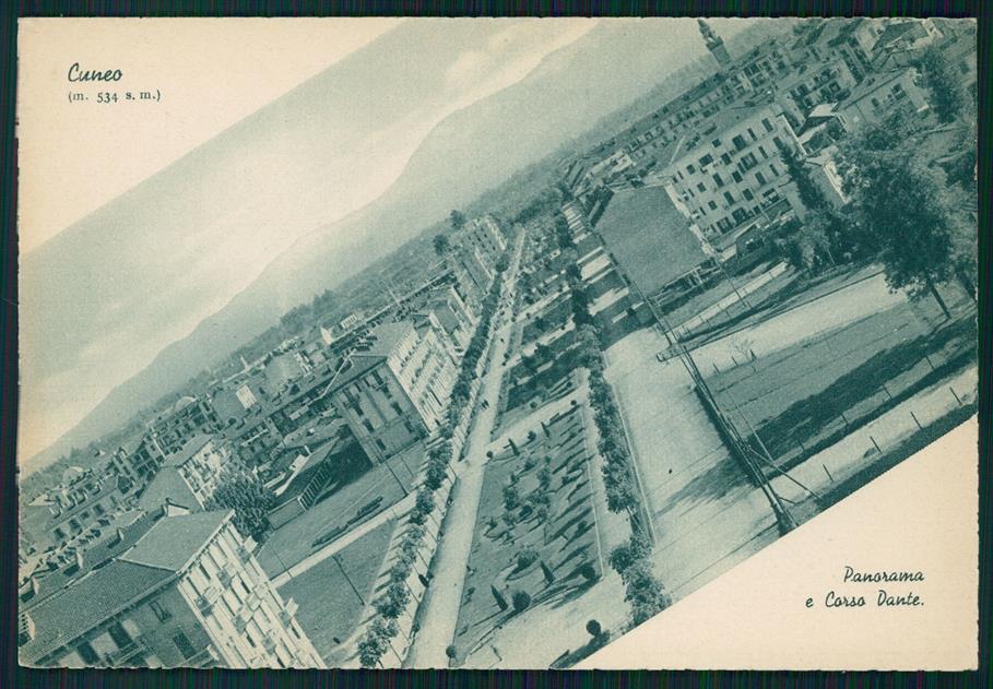 Cuneo città Corso Dante FG cartolina MZ0800 – fronte