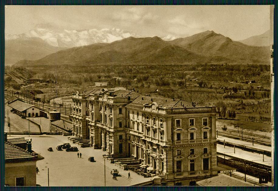 Cuneo città Stazione FG cartolina MZ0811 – fronte
