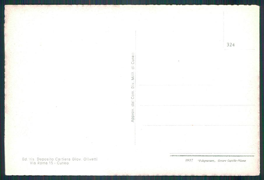 Cuneo città Corso Nizza FG cartolina MZ0817 – retro