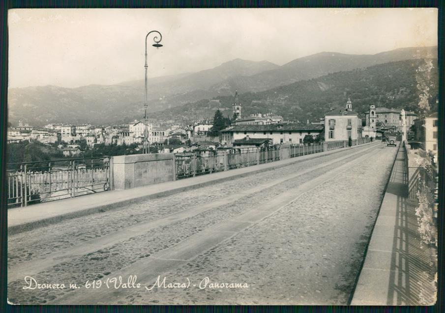 Cuneo Dronero PIEGA Foto FG cartolina MZ0835 – fronte