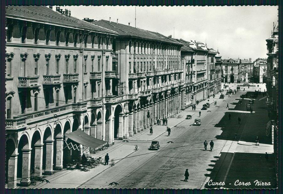 Cuneo città Corso Nizza Foto FG cartolina MZ0838 – fronte